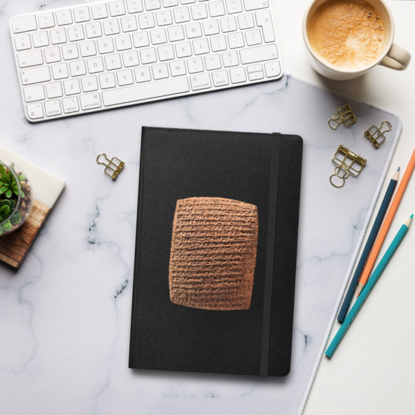 Hardcover bound notebook "Cuneiform
