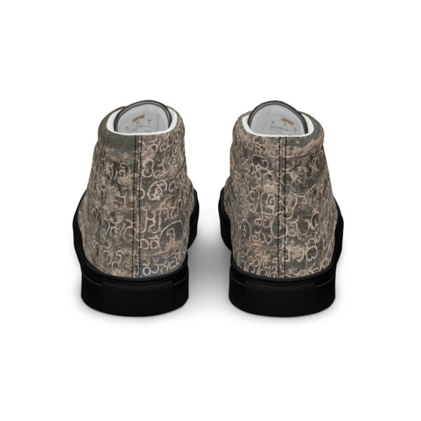 Men’s high top canvas shoes "Indian Mythology" - Image 14