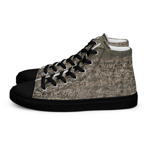 Men’s high top canvas shoes "Indian Mythology" - Image 13