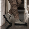 Men’s high top canvas shoes "Indian Mythology" - Image 11