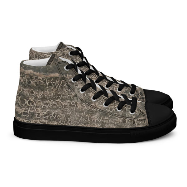 Men’s high top canvas shoes "Indian Mythology" - Image 19
