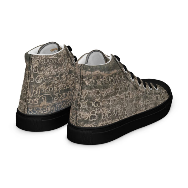 Men’s high top canvas shoes "Indian Mythology" - Image 20