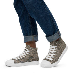 Men’s high top canvas shoes "Indian Mythology"