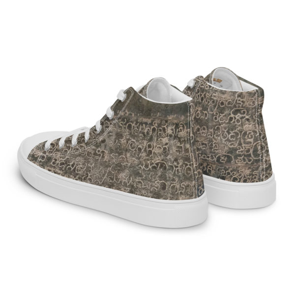 Men’s high top canvas shoes "Indian Mythology" - Image 24