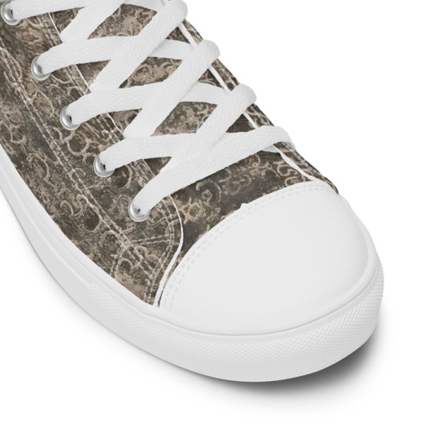 Men’s high top canvas shoes "Indian Mythology" - Image 7