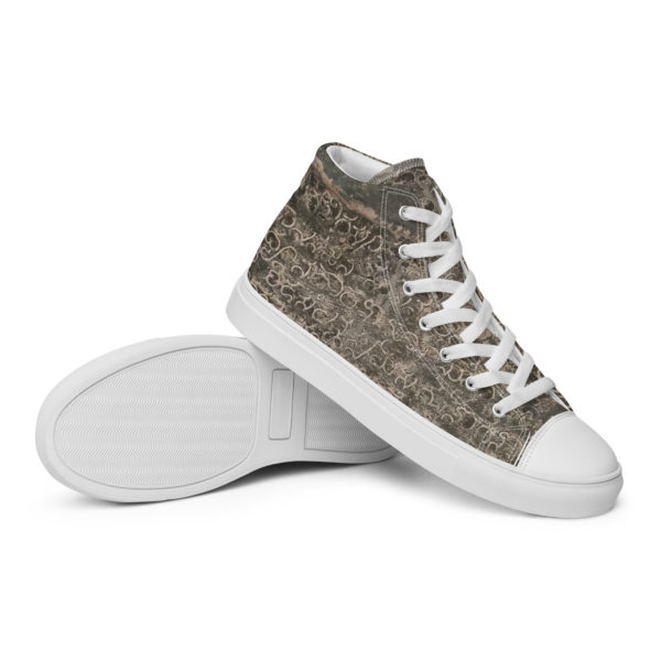 Men’s high top canvas shoes "Indian Mythology" - Image 5
