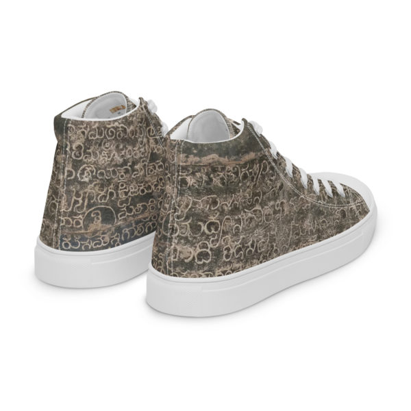 Men’s high top canvas shoes "Indian Mythology" - Image 29