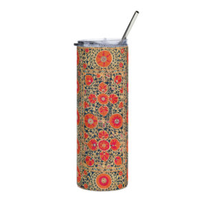 Stainless steel tumbler “Suzani"