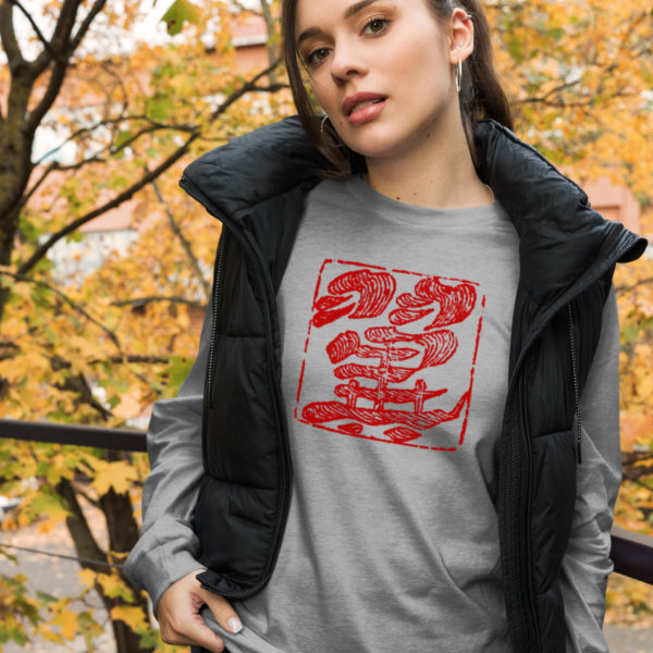 Unisex Long Sleeve Tee "Seals" - Image 32