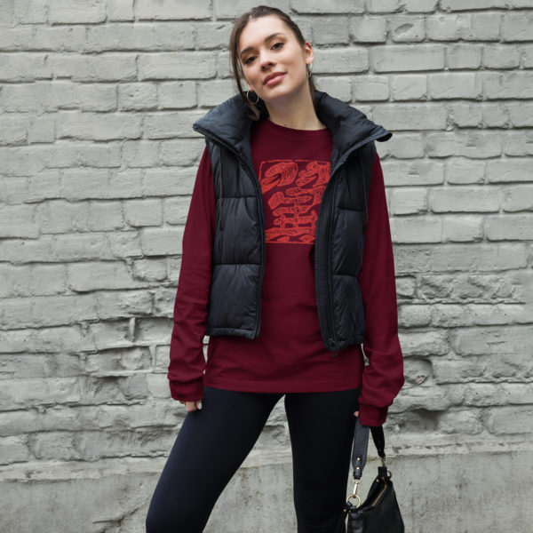 Unisex Long Sleeve Tee "Seals" - Image 10