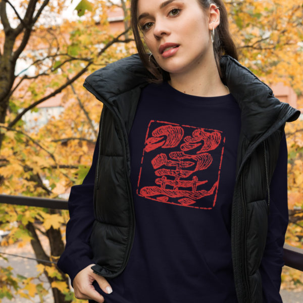 Unisex Long Sleeve Tee "Seals" - Image 8