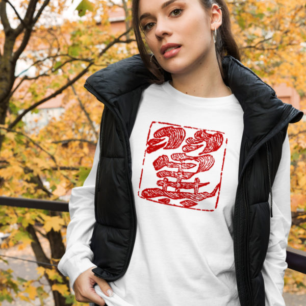 Unisex Long Sleeve Tee "Seals" - Image 38