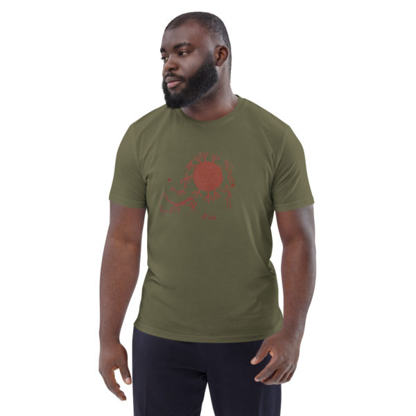 Unisex organic cotton t-shirt "Brastad" - Image 37