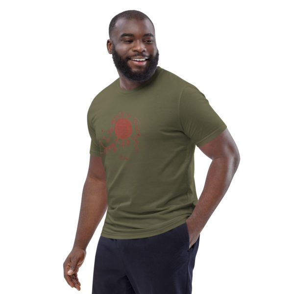 Unisex organic cotton t-shirt "Brastad" - Image 40