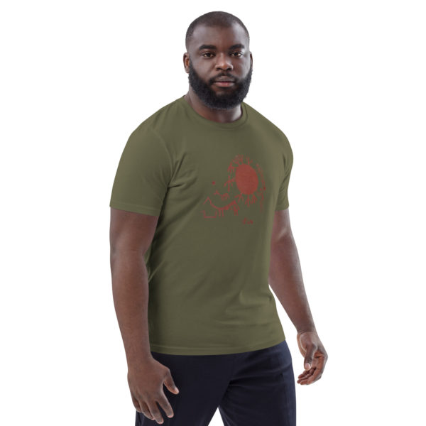 Unisex organic cotton t-shirt "Brastad" - Image 42