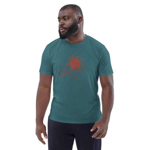 Unisex organic cotton t-shirt "Brastad" - Image 31