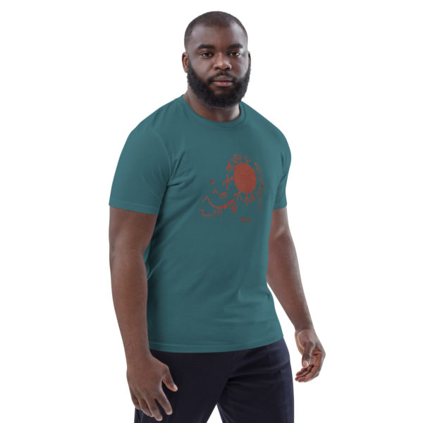 Unisex organic cotton t-shirt "Brastad" - Image 36