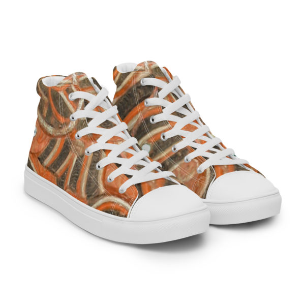 Women’s high top canvas shoes "Mythology of Oceania" - Image 5