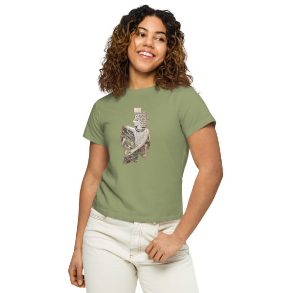 Women’s high-waisted t-shirt "Nimrud" - Image 17