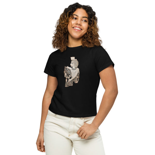 Women’s high-waisted t-shirt "Nimrud" - Image 2