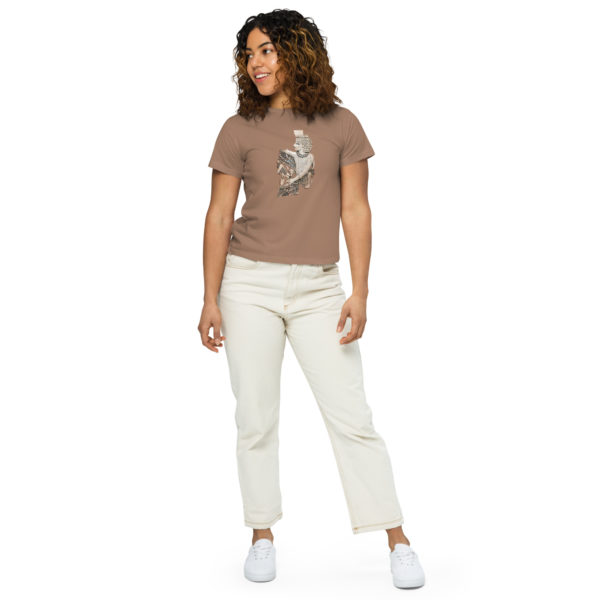 Women’s high-waisted t-shirt "Nimrud" - Image 12