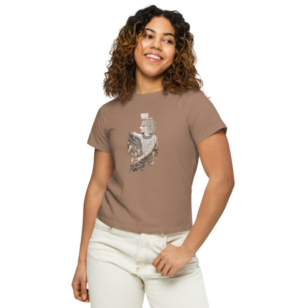 Women’s high-waisted t-shirt "Nimrud" - Image 11