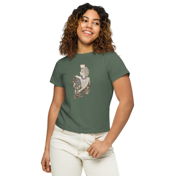 Women’s high-waisted t-shirt "Nimrud" - Image 8