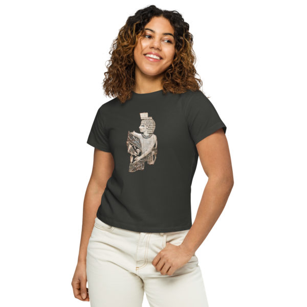 Women’s high-waisted t-shirt "Nimrud" - Image 5