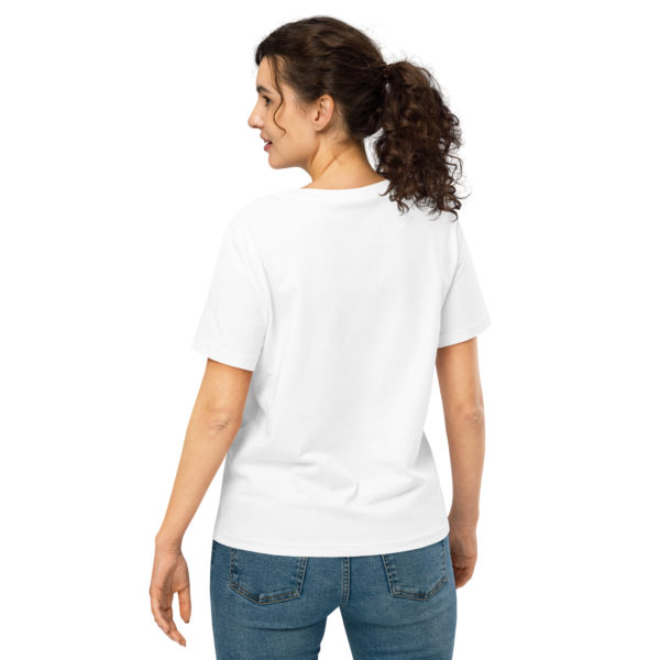 Women’s organic ribbed neck t-shirt "European Mythology" - Image 6