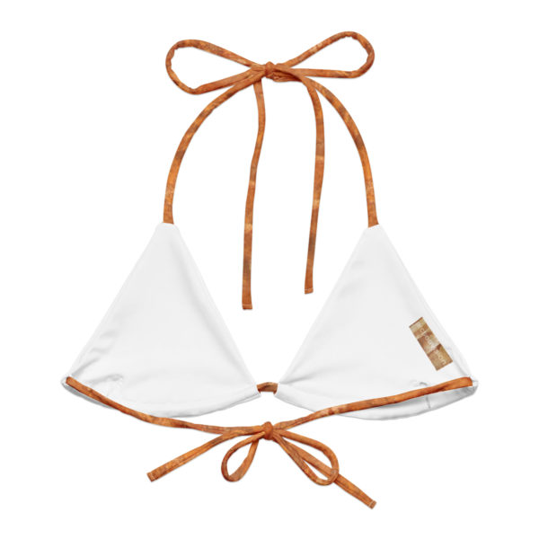 Recycled string bikini top "Arboriginal" - Image 5