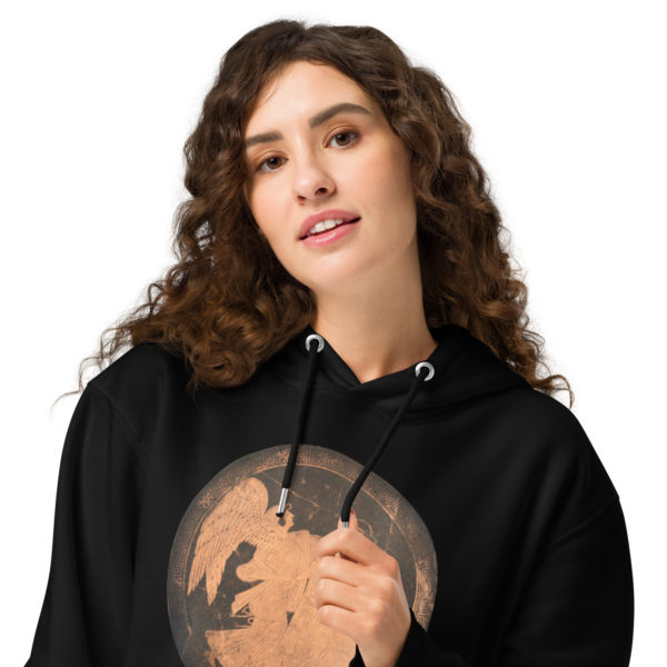 Unisex essential organic hoodie "European Mythology" - Image 9