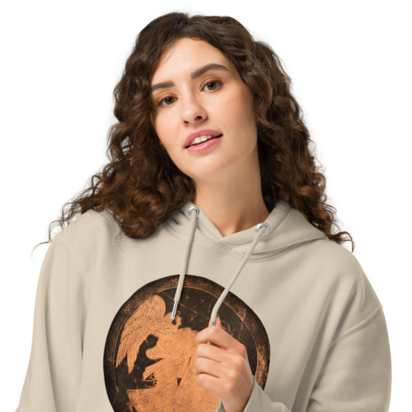 Unisex essential organic hoodie "European Mythology" - Image 20