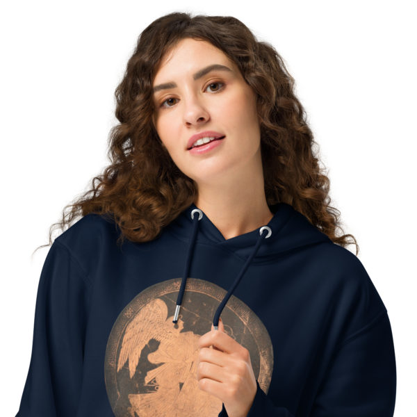 Unisex essential organic hoodie "European Mythology" - Image 13