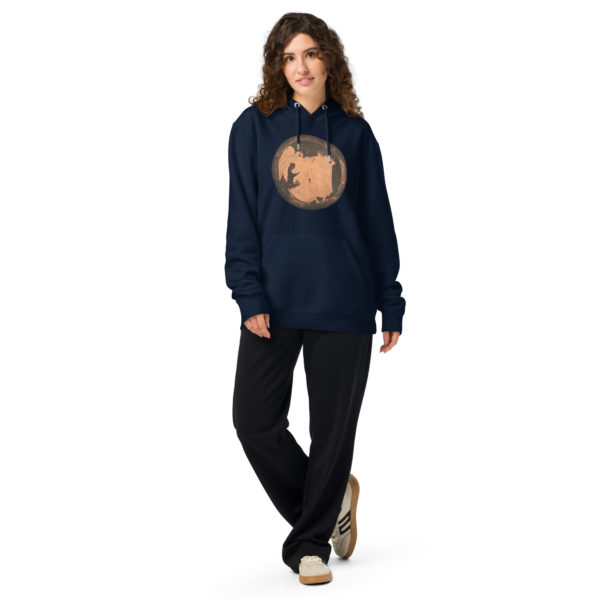 Unisex essential organic hoodie "European Mythology" - Image 12