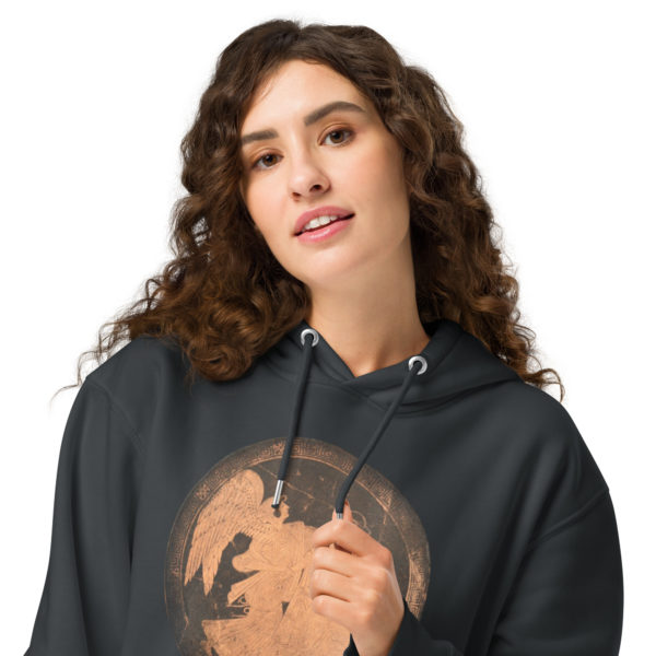 Unisex essential organic hoodie "European Mythology" - Image 17