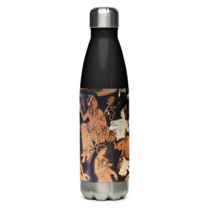 Stainless steel water bottle "Dionysos"