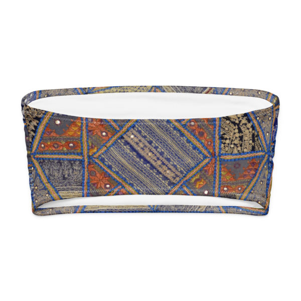 Recycled bandeau bikini top "Udaipur" - Image 8