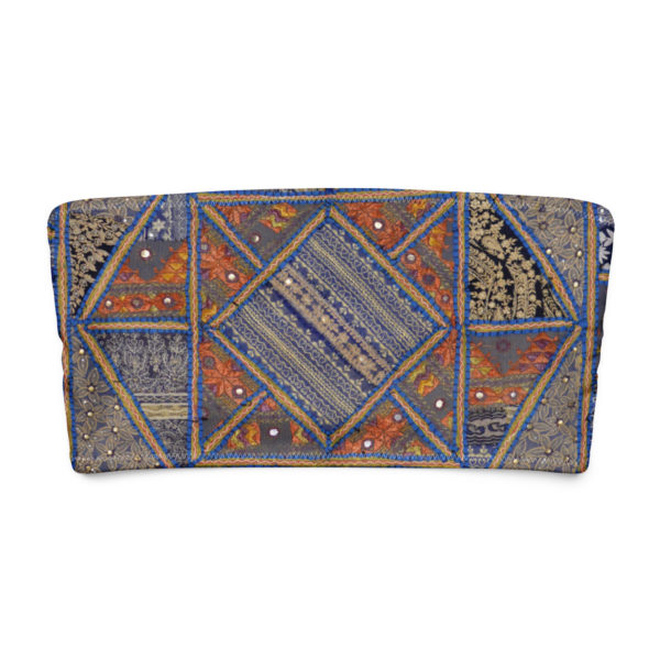 Recycled bandeau bikini top "Udaipur" - Image 7