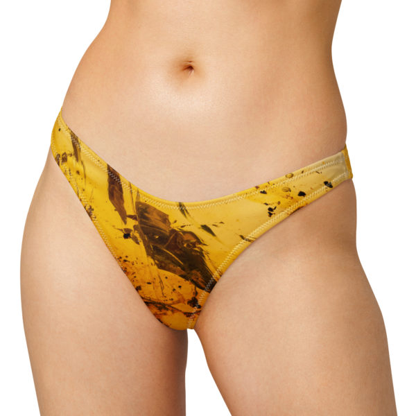 Recycled V-cut bikini bottom "Paleo" - Image 4