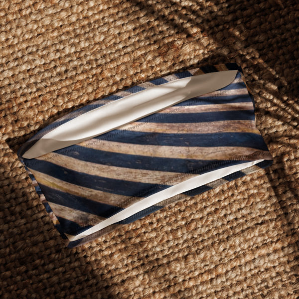 Recycled bandeau bikini top "Ptolemaic - Image 5