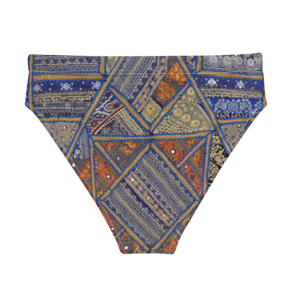 Recycled high-waisted bikini bottom "Udaipur" - Image 3