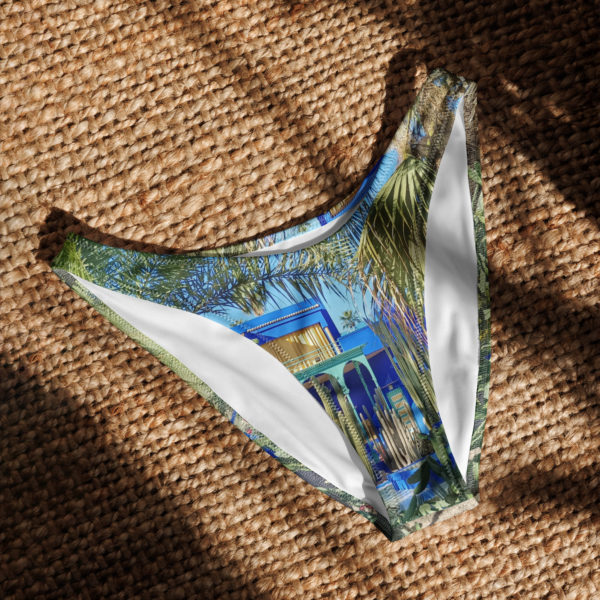 Recycled V-cut bikini bottom "Majorelle" - Image 2