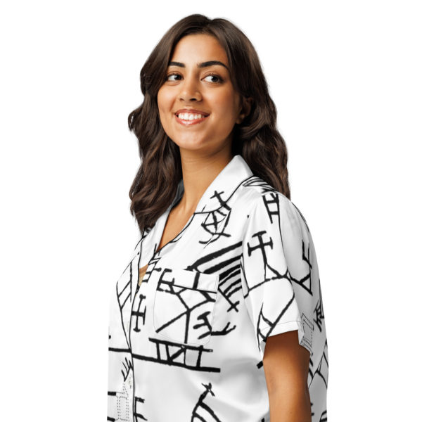 Women’s short sleeve pajama top "Sámi" - Image 17