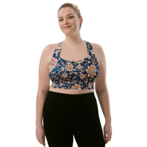 Recycled Longline Sports Bra