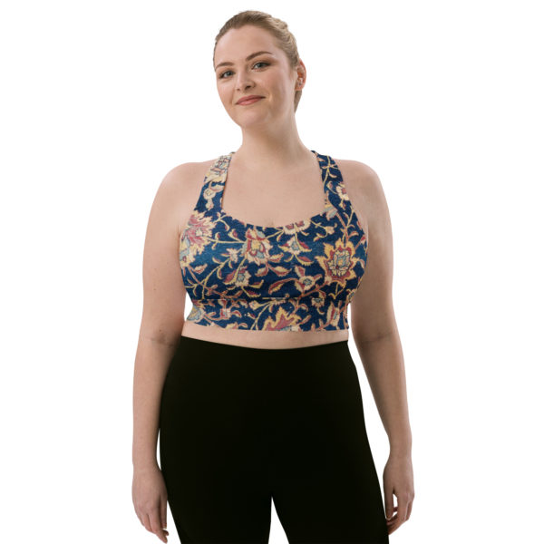 Recycled Longline Sports Bra