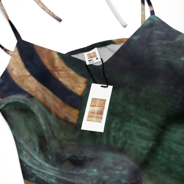 Tie-strap midi dress "Ptolemaic" - Image 6