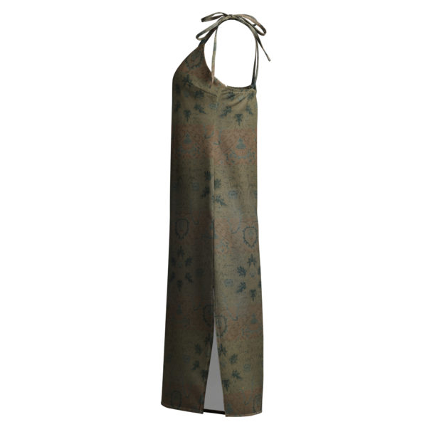 Tie-strap midi dress "Ispahan" - Image 3