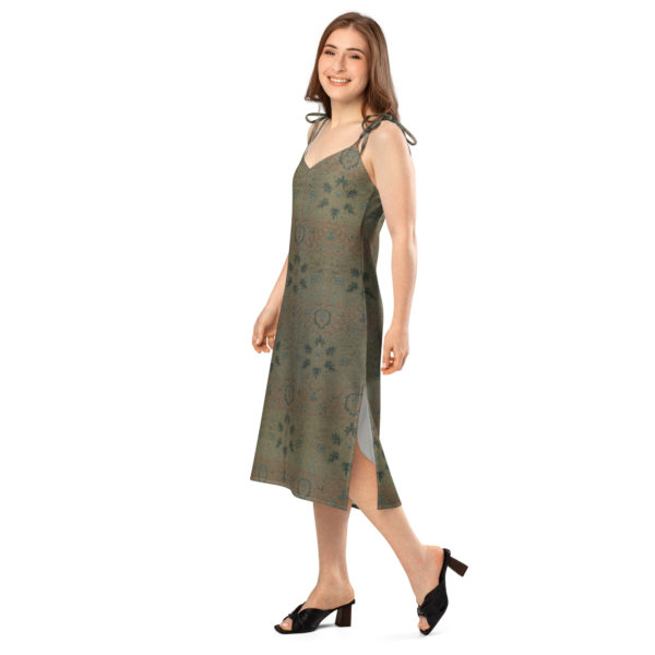 Tie-strap midi dress "Ispahan" - Image 7