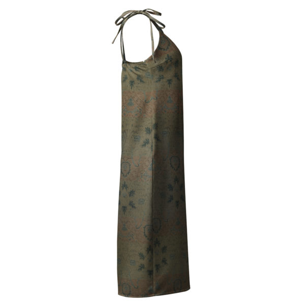 Tie-strap midi dress "Ispahan" - Image 2