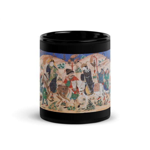 Black Glossy Mug "Samarkand" - Image 3